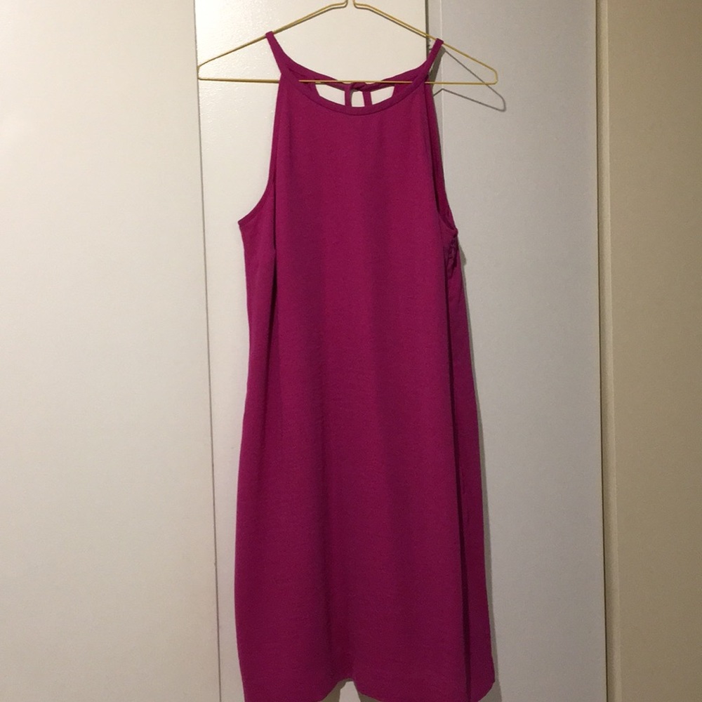 Banana Republic Magenta Cocktail Dress
